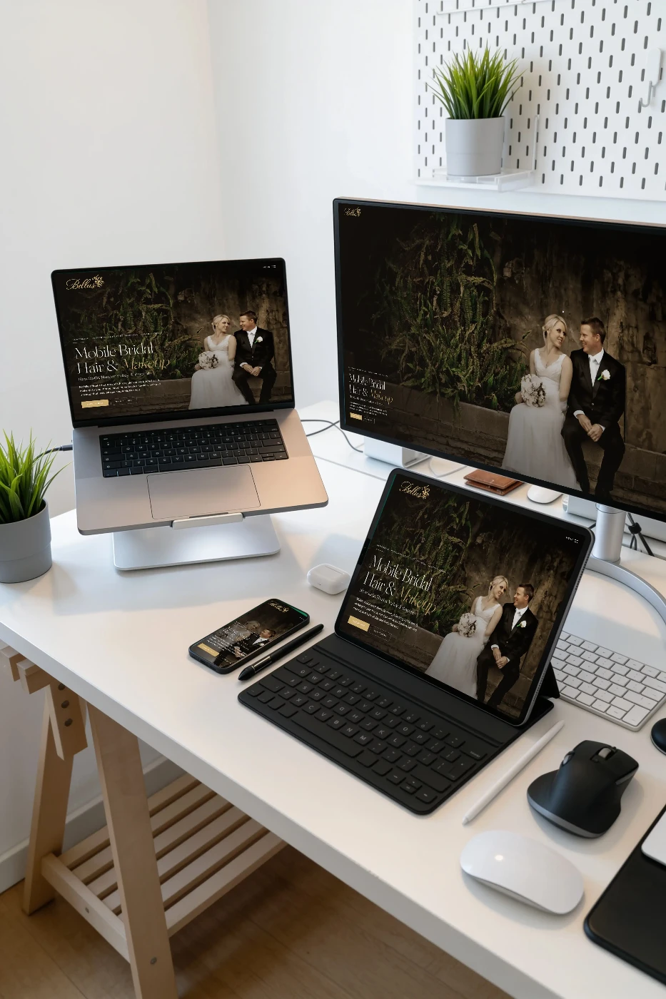 Newcastle Web Co - Portfolio work 1